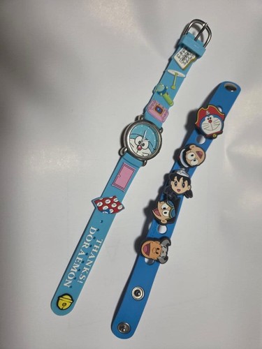 Doraemon watch and bracelet - and,